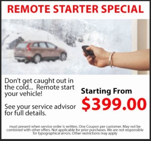 Remote deals start specials