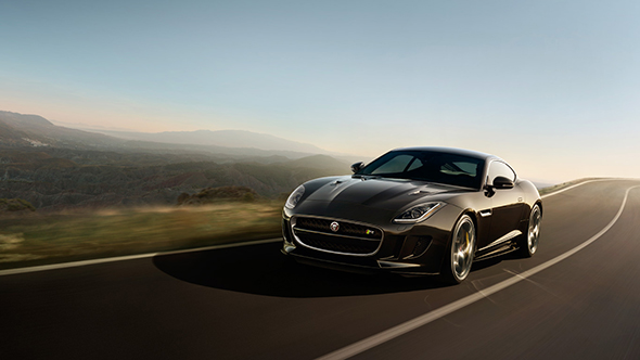 2017 Jaguar F-Type Coupe Driving