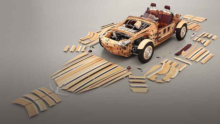 Wooden Car